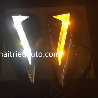 ốp cản trước sau xe fortuner 2017