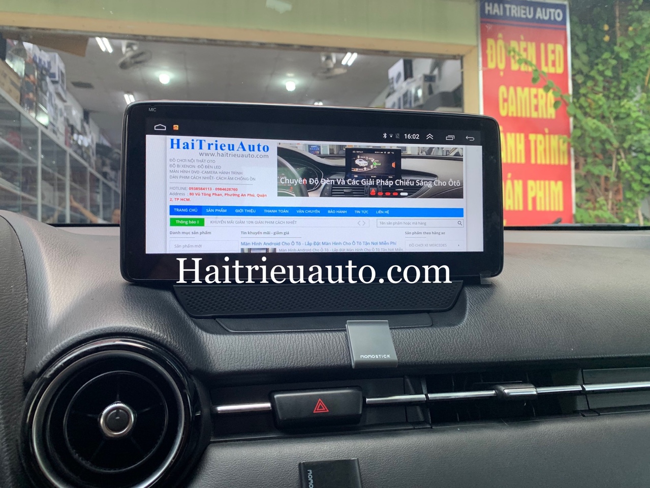 Màn hình android theo xe Mazda 2 2 Image