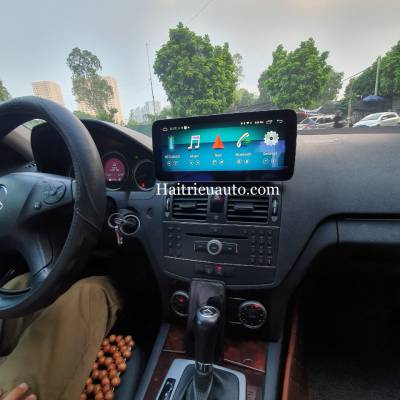 Màn hình android cho xe Mercedes C250 2010