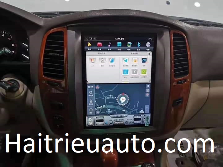 Màn hình tesla android xe Lexus LX 470 2 Image