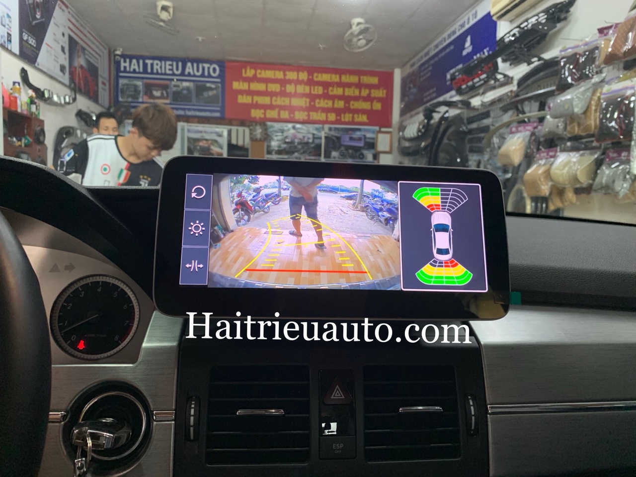 Màn hình android cho xe Mercedes GLK 2010 3 Image