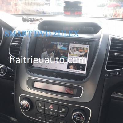 màn hình android theo xe sportage 2014
