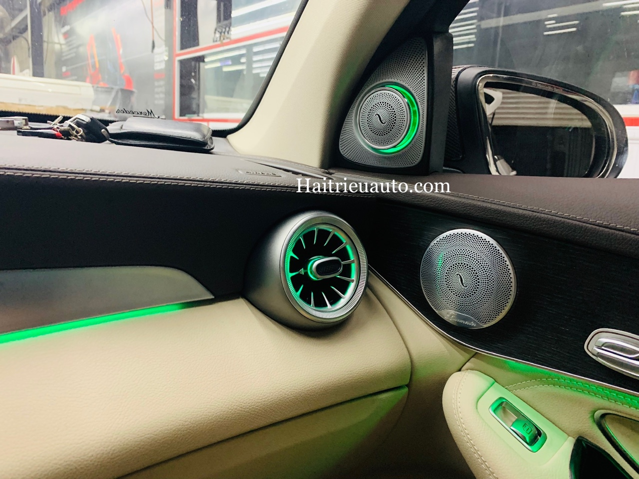 Loa treble xoay 3D Burmester cho xe Mercedes GLC 300 2020 2 Image