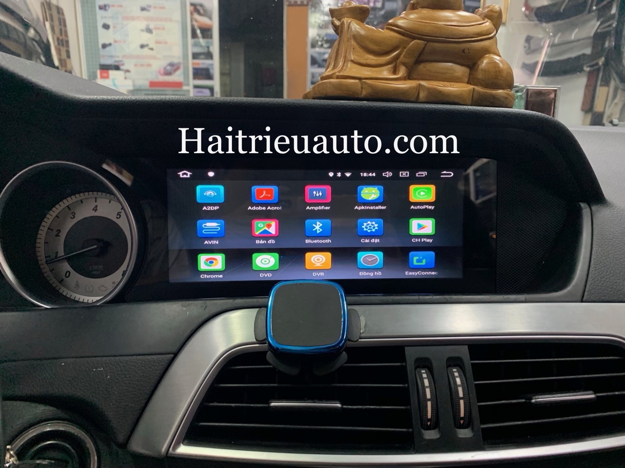 Màn hình android theo xe Mercedes C Class 3 Image