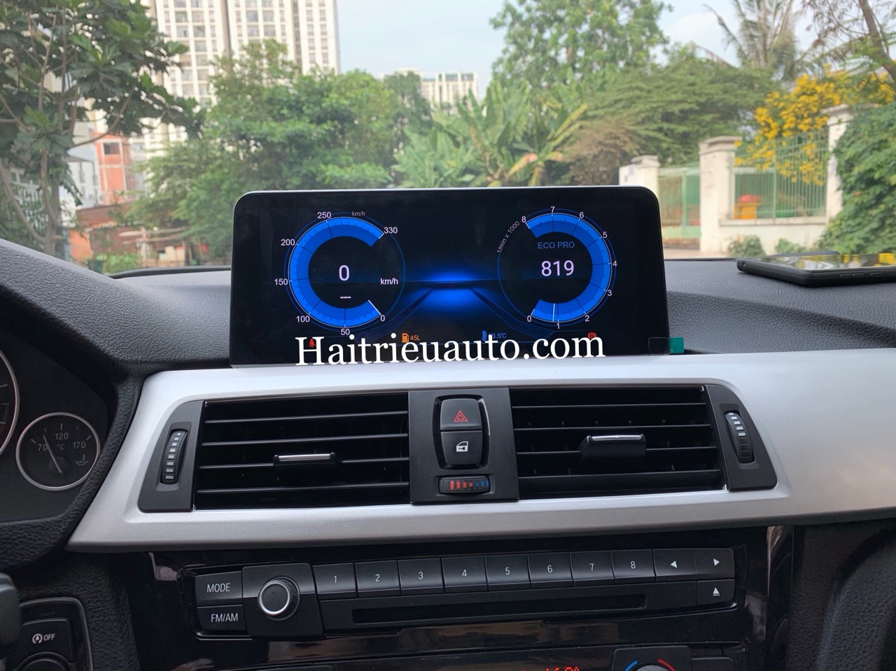 Màn hình android theo xe BMW 320i 4 Image