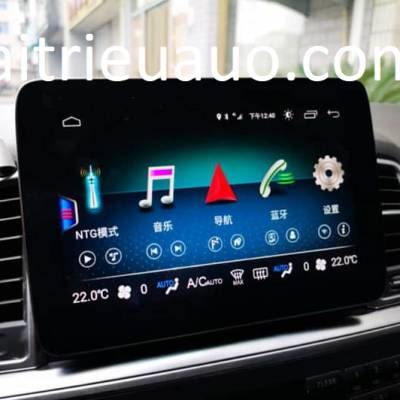 Màn hình android tesla theo xe Mercedes GL-ML