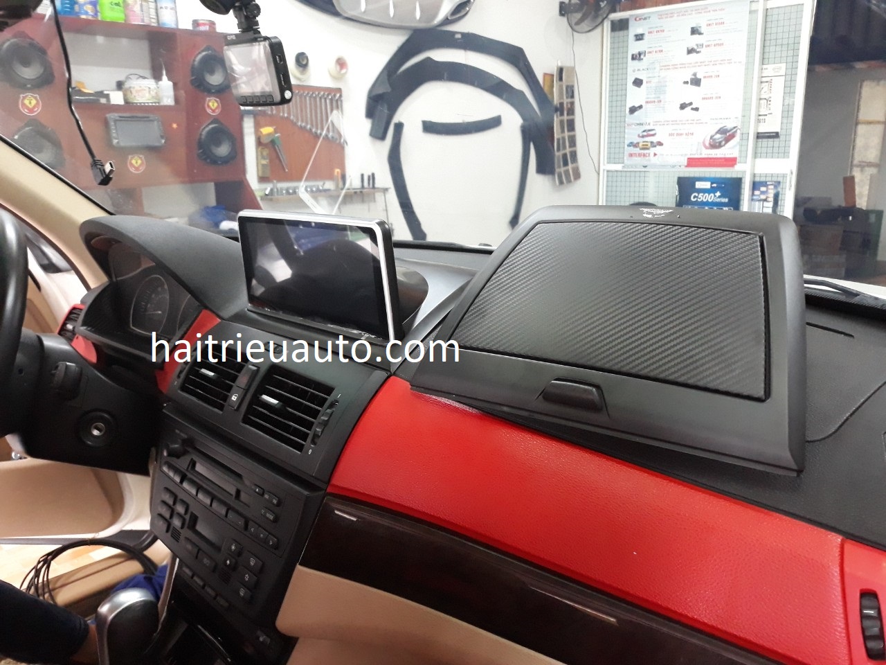 Màn hình android cho xe BMW X3 2004-2009 5 Image