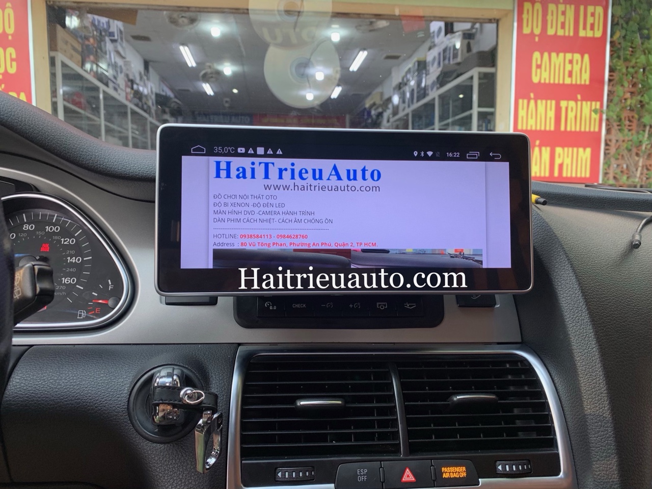 Màn hình android theo xe Audi Q7 2009 2 Image