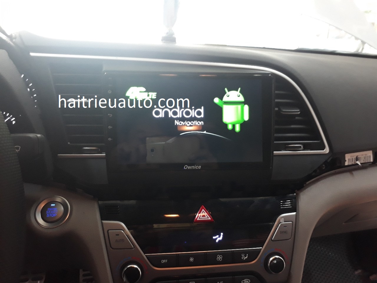 màn hình android ownice theo xe elantra 2018 2 Image