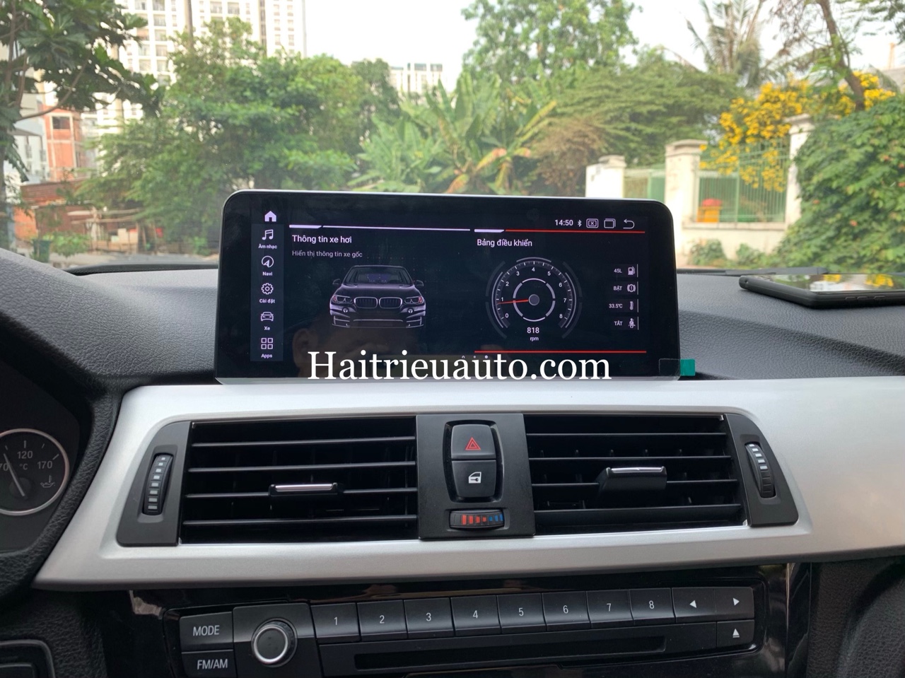 Màn hình android theo xe BMW 320i 3 Image