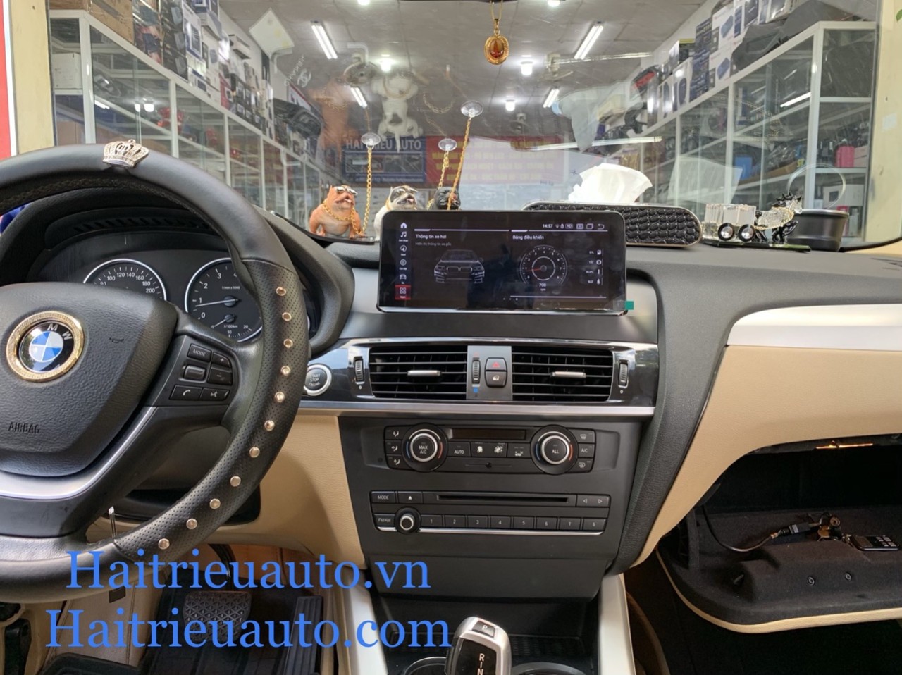 Màn hình android theo xe bmw X3 3 Image