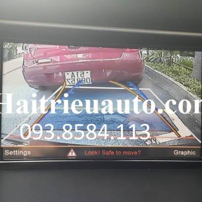 Lắp camera lùi cho xe Audi TT