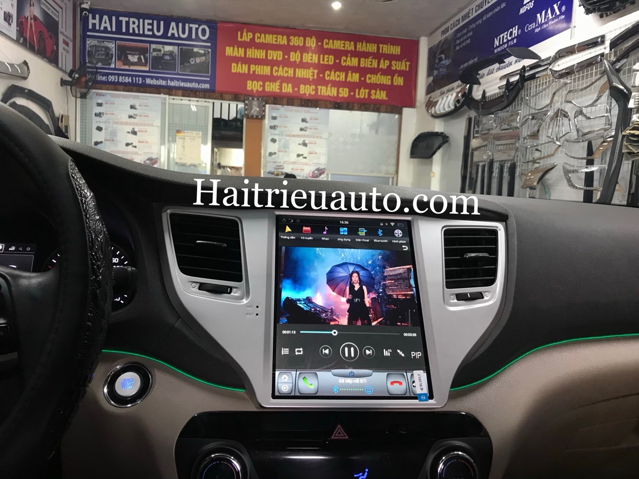 màn hình android cho tucson 2 Image