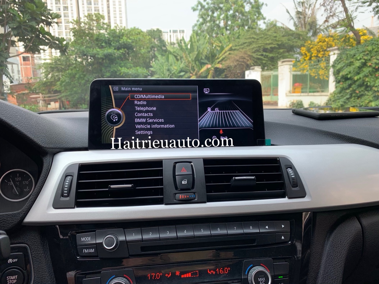 Màn hình android theo xe BMW 320i 5 Image