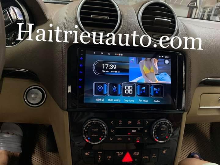 Màn hình android theo xe Mercedes ML 350 4 Image