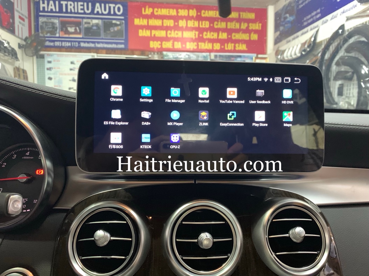 Màn hình android Mercedes GLC 200 7 Image