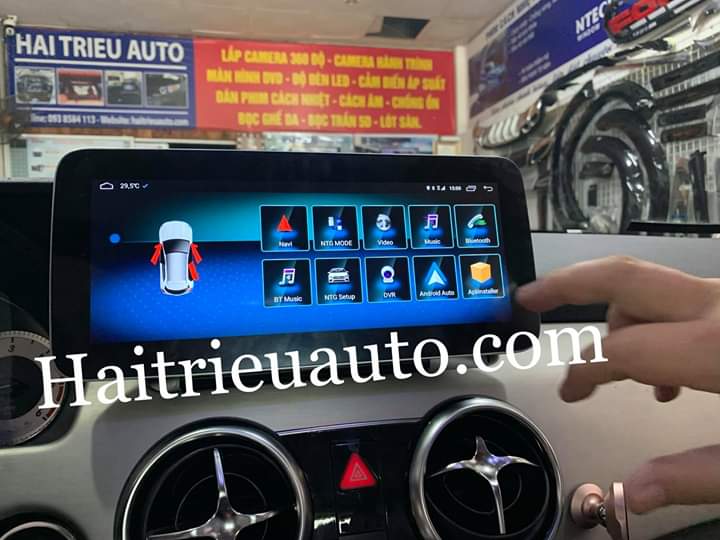 Màn hình android theo xe Mercedes GLK 2013 3 Image