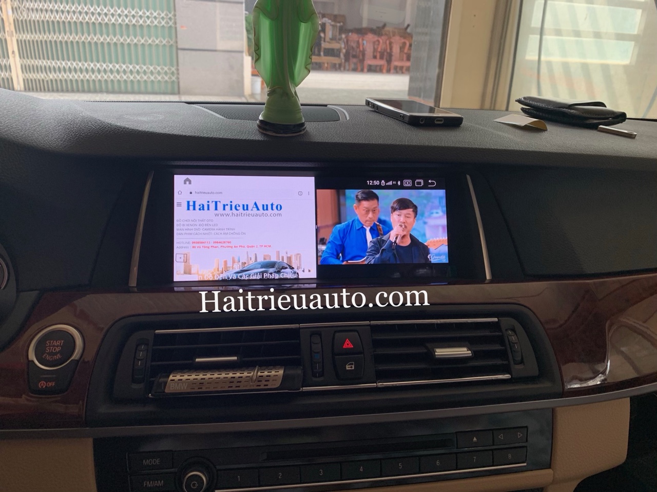 Màn hình android xe BMW 520i 2 Image