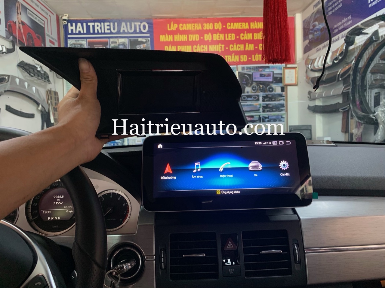 Màn hình android theo xe Mercedes GLK 300 2 Image