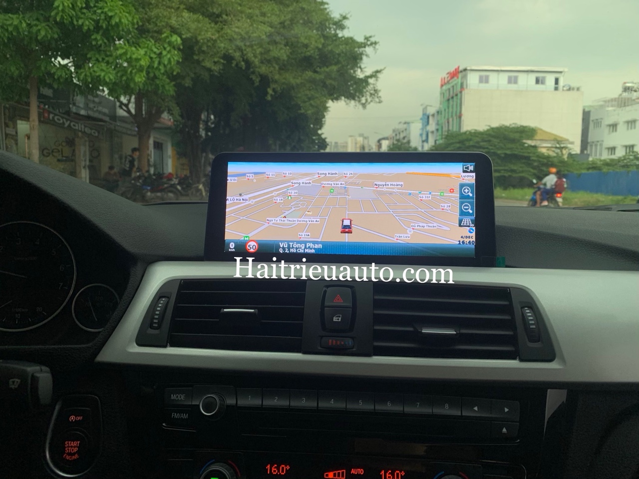 Màn hình android theo xe BMW F30 4 Image