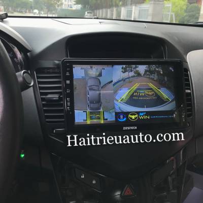 màn hình tesla android xe captiva