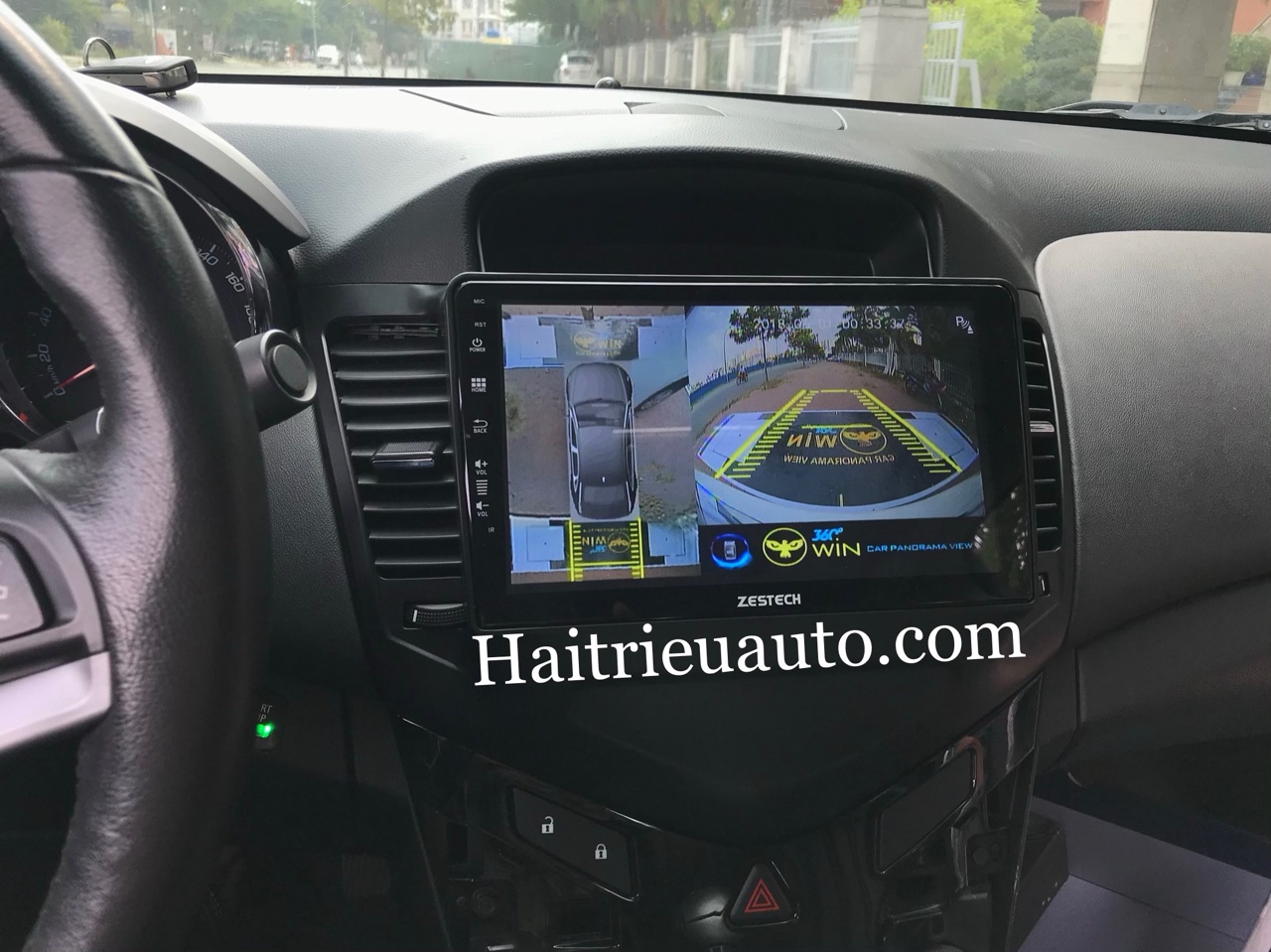 màn hình android zestech theo xe cruze 4 Image