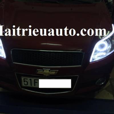 độ đèn led cho xe Hyundai I10