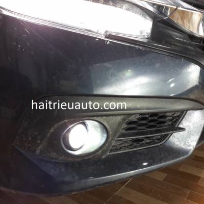 líp chia đôi pô cho xe honda civic 2018