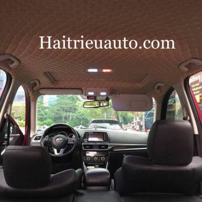 Bọc trần da 5D cho xe vios