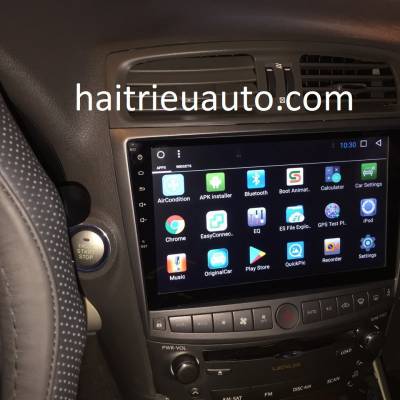 Màn hình tesla android theo xe Lexus GX 460