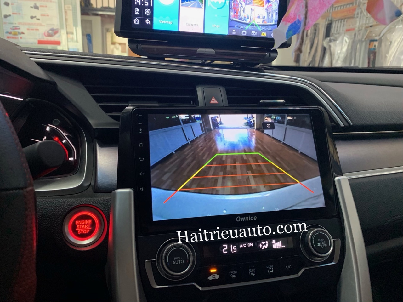 màn hình android Ownice theo xe Honda Civic 3 Image
