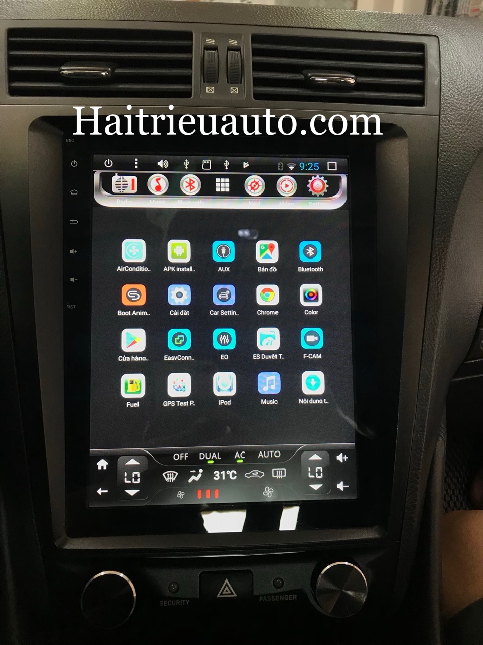 Màn hình tesla android theo xe Lexus GS450h 3 Image