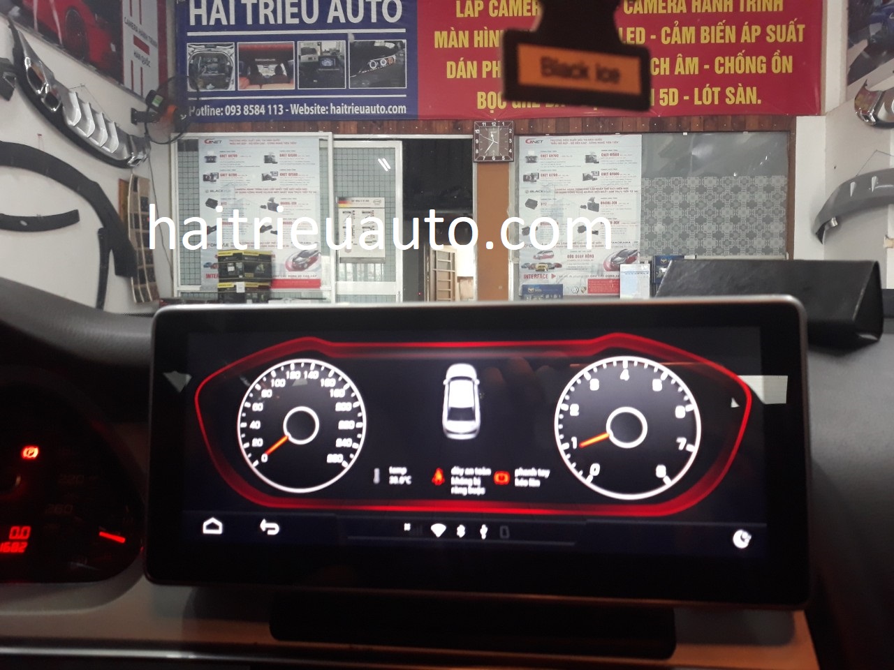 Màn hình android cho xe Audi A6 3 Image