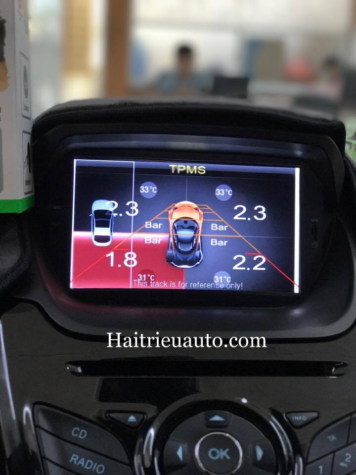 Cảm biến áp suất lốp SPY tích hợp màn hình DVD ecosport 5 Image