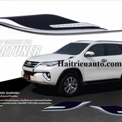 Ốp biển số Fortuner 2017 có đèn led hàng thái