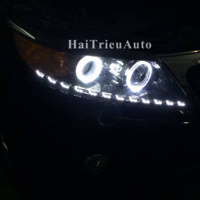 Độ đèn led cho xe sorento