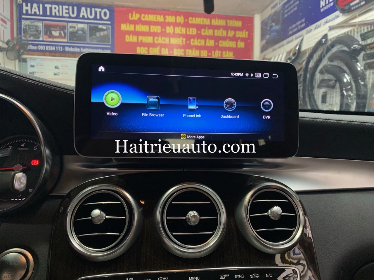 Màn hình android Mercedes GLC 200 4 Image