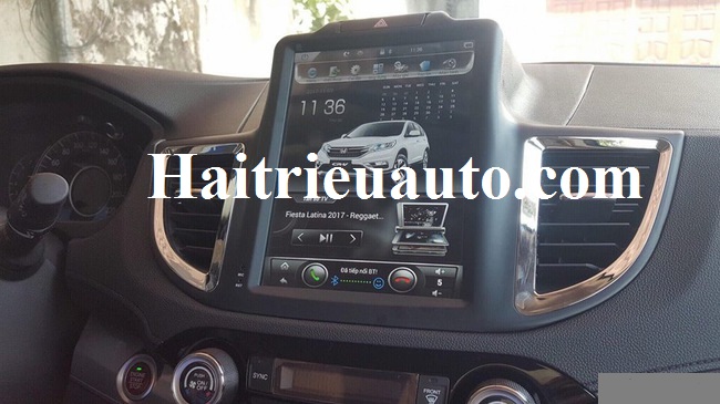 màn hình tesla theo xe honda CRV 2015 2 Image