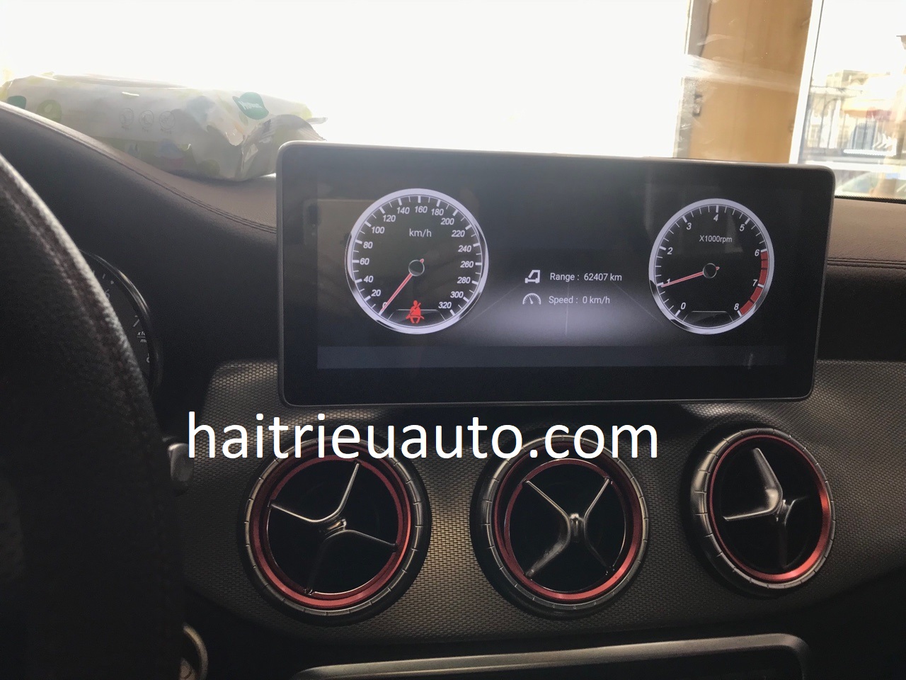 Màn hình android theo xe Mercedes CLA 3 Image