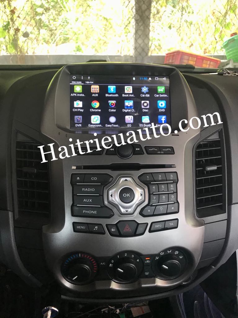 màn hình android theo xe Ford Ranger 2015 3 Image