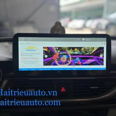 Màn hình android liền camera 360 xe Audi Q5