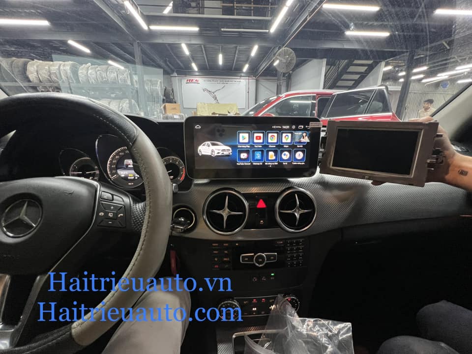 Màn hình android Omas 360 xe Mercedes GLK 2012-2015 3 Image