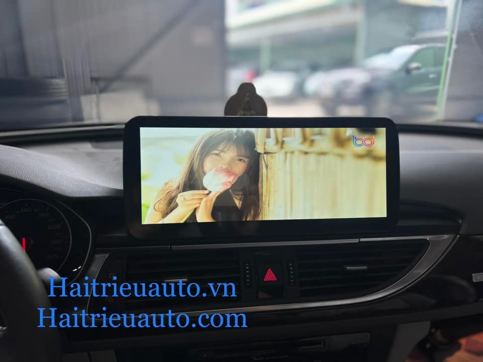 Màn hình android xe audi A6 2016 4 Image
