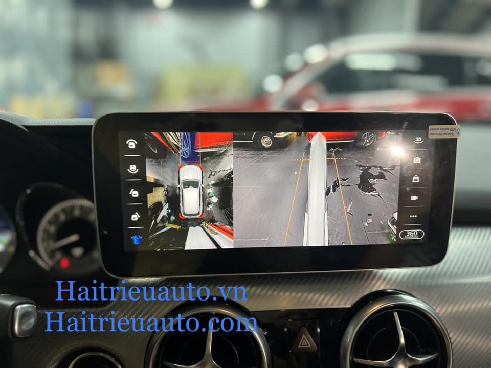 Màn hình android Omas 360 xe Mercedes GLK 2012-2015 7 Image
