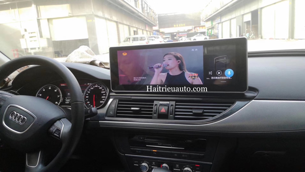 Màn hình android cho xe Audi A7 2 Image