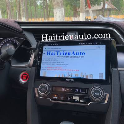 màn hình android theo xe honda CR-V 2010