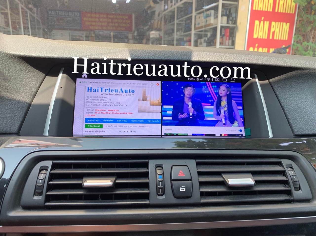 Màn hình android cho BMW 520i 2012 2 Image