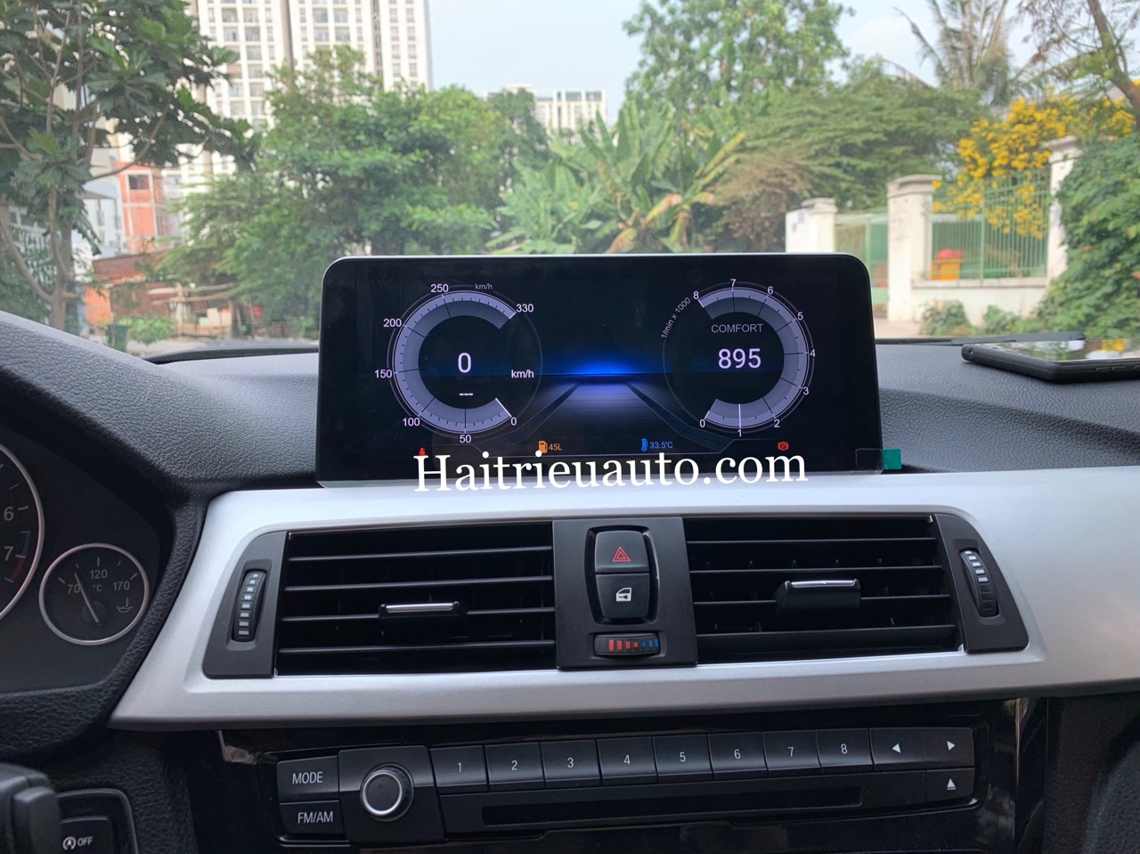 Màn hình android theo xe BMW F30 5 Image