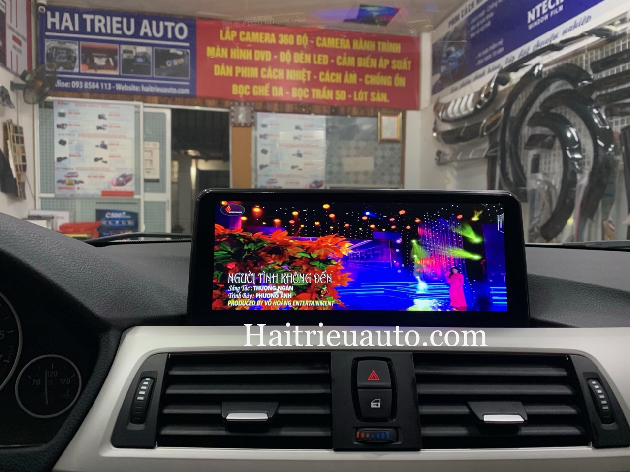 Màn hình android cho xe BMW 320i 2015 4 Image