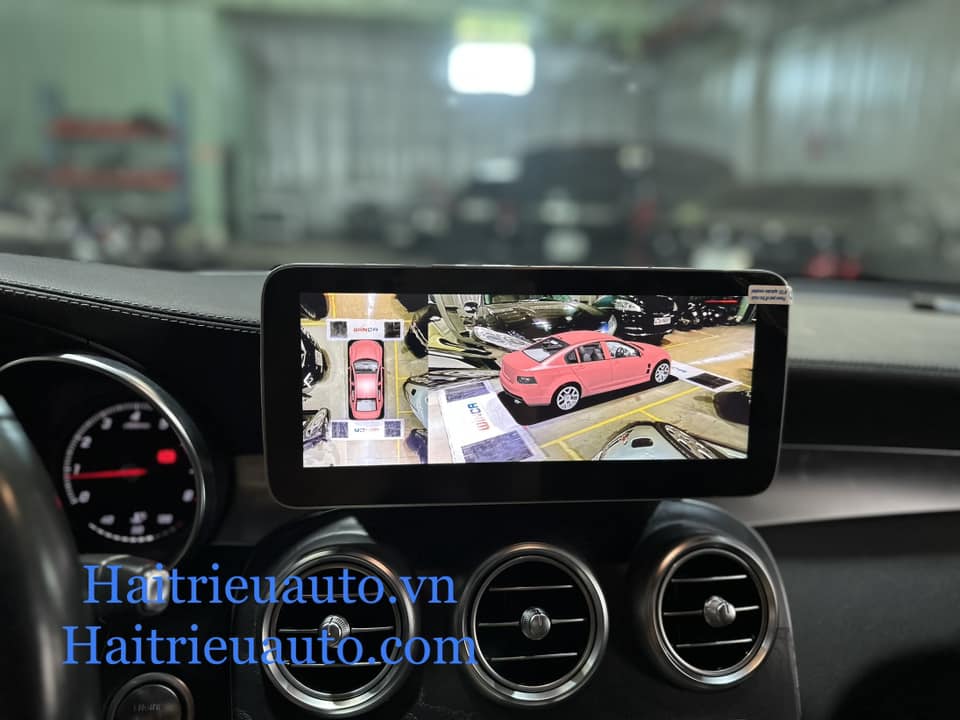 Màn hình android Omas 360 xe Mercedes C 2016-2019 3 Image